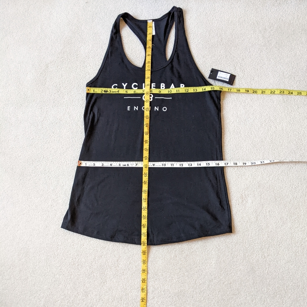 Cyclebar black tank top NWT size L - Picture 9 of 9